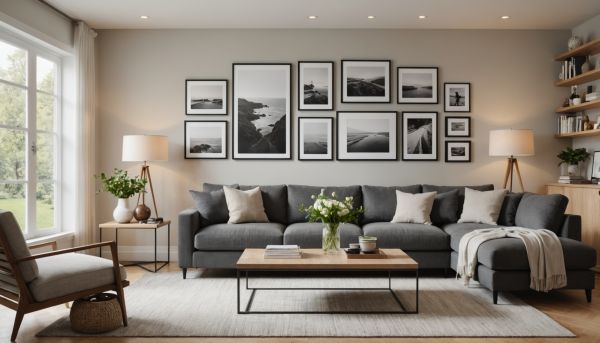 Comment choisir un cadre photo design pour son salon moderne