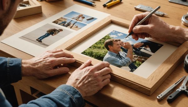 Comment créer un cadre photo personnalisé pour un cadeau