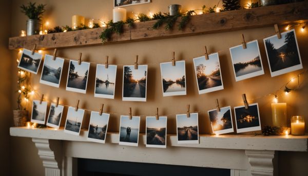 Créer une guirlande lumineuse avec ses plus beaux tirages