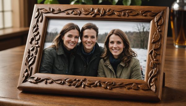 Personnaliser son cadre photo en bois avec une gravure