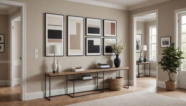 Quel format de décoration murale choisir pour un couloir