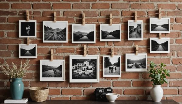 Quelles astuces DIY pour exposer ses photos sans cadre