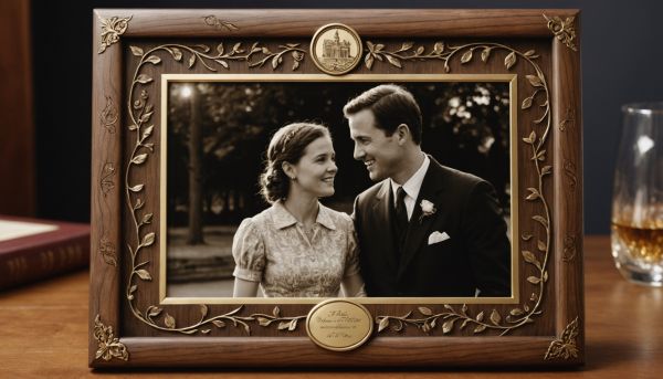 Un cadre photo gravé unique pour marquer les grands moments