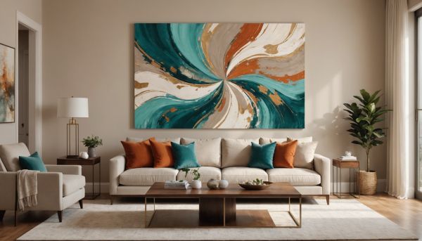 Une impression sur toile grand format pour votre salon
